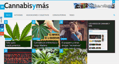 Desktop Screenshot of cannabisymas.com